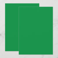Design with a Green Background and White Border 