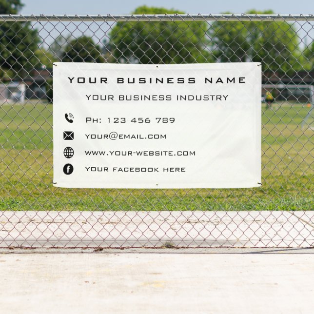 Design Your Business Promotional Banner Example (Insitu)
