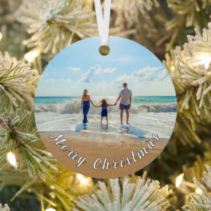 Design Your Family Photo Christmas Ornament