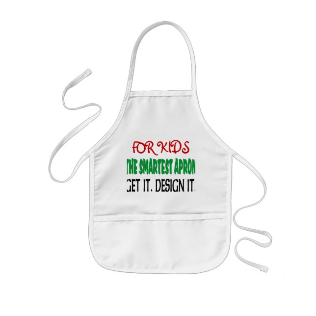 Design Your Kids Cute Apron (Front)