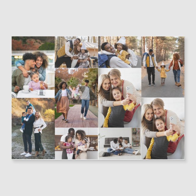 Design Your Own 10 Photo Collage (Front)