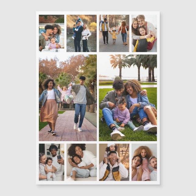 Design Your Own 10 Photo Collage (Front)