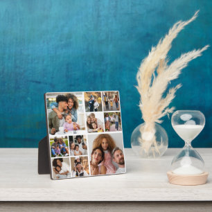 Design Your Own 10 Photo Collage Plaque