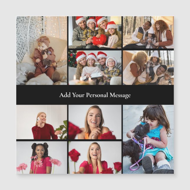 Design Your Own 10 Photo Collage Poster (Front)