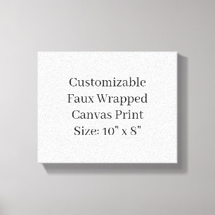 Design Your Own 10" x 8" Canvas Print