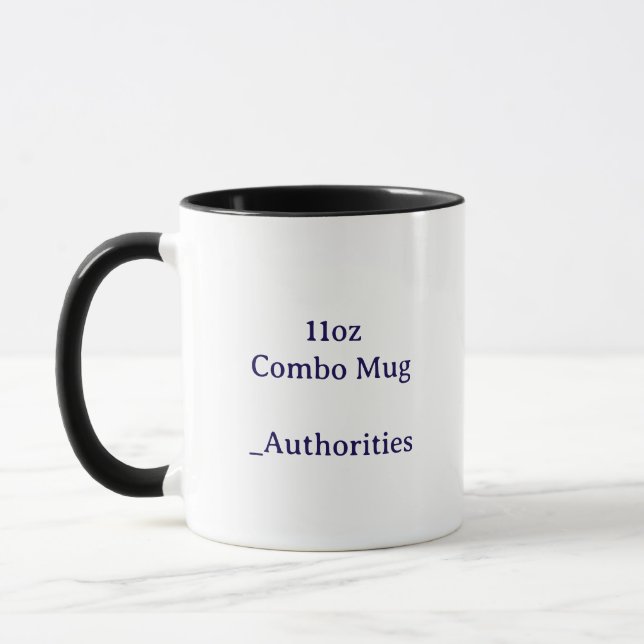 Design Your Own 11oz Combo Mug (Left)