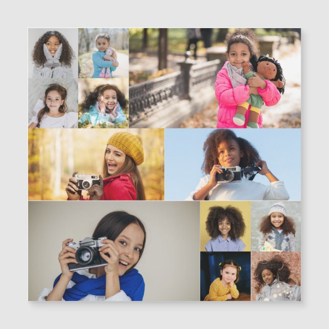 Design Your Own 12 Photo Collage (Front)