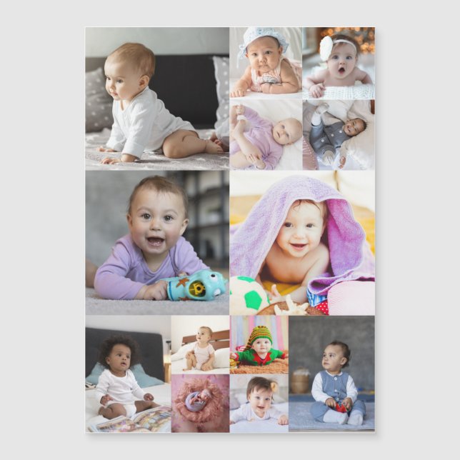 Design Your Own 13 Photo Collage (Front)