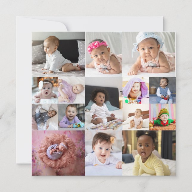 Design Your Own 15 Photo Collage (Front)