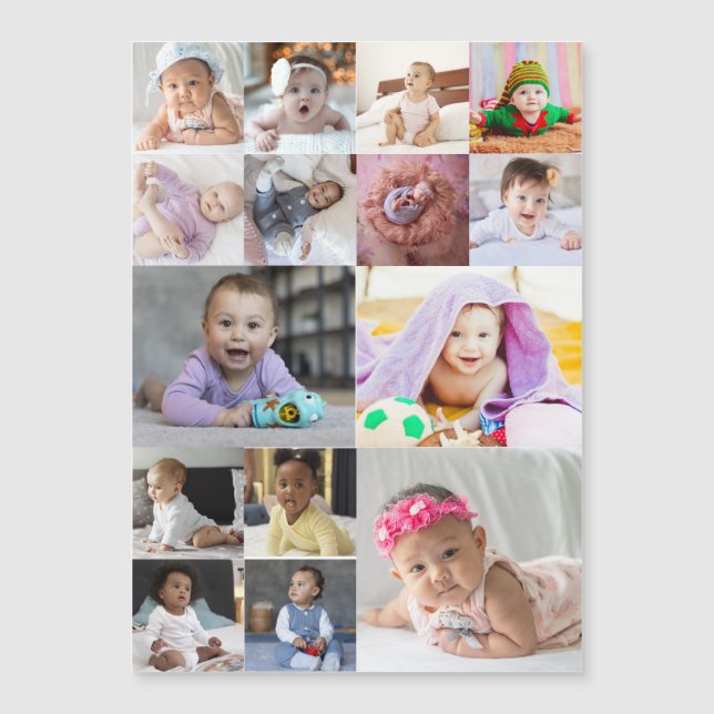 Design Your Own 15 Photo Collage (Front)