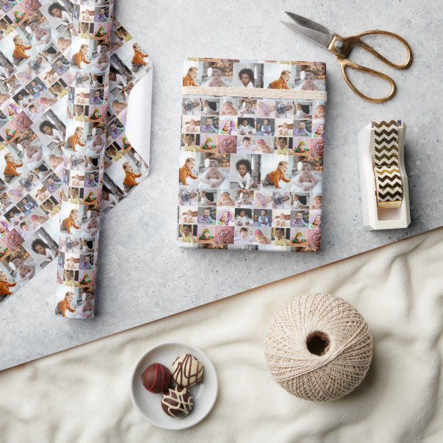 Design Your Own 18 Photo Collage Wrapping Paper (Crafts)