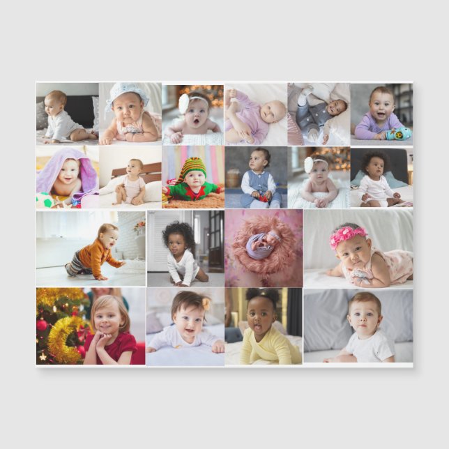 Design Your Own 20 Photo Collage  (Front)