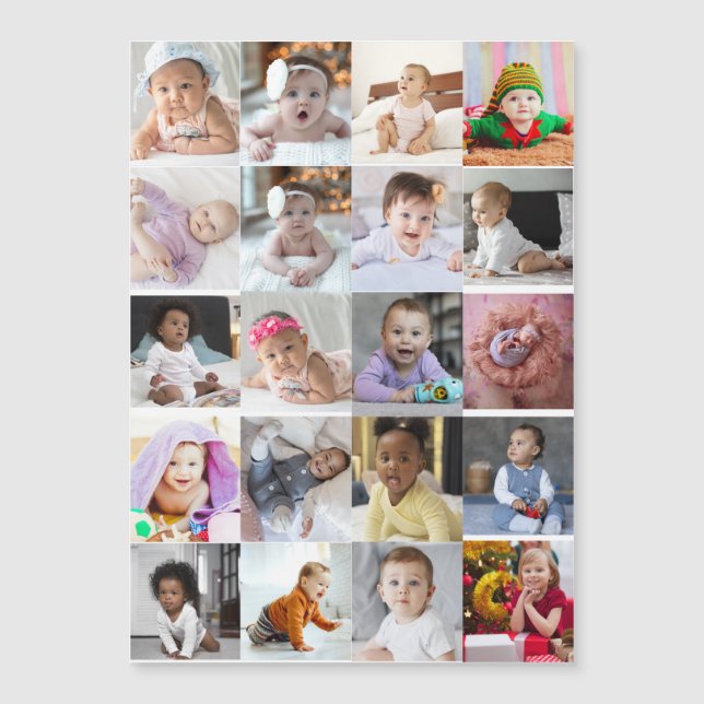 Design Your Own 20 Photo Collage  (Front)