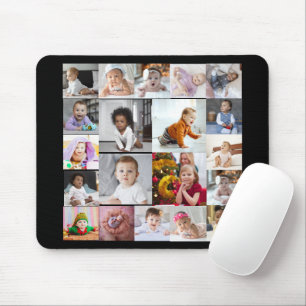 Design Your Own 20 Photo Collage Mouse Pad
