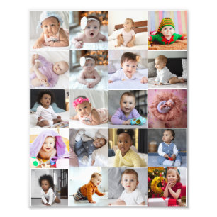 Design Your Own 20 Photo Collage  Print