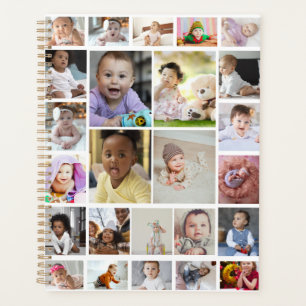 Design Your Own 25 Photo Collage Poster Planner