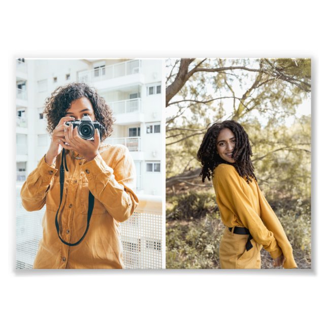 Design Your Own 2 Photo Collage (Front)