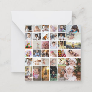 Design Your Own 35 Photo Collage Card