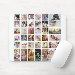 Design Your Own 35 Photo Collage Mouse Pad