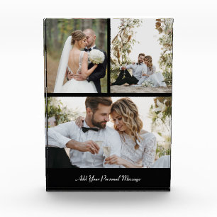 Design Your Own 3 Photo Collage Block