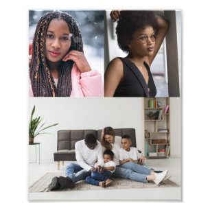 Design Your Own 3 Photo Collage Print