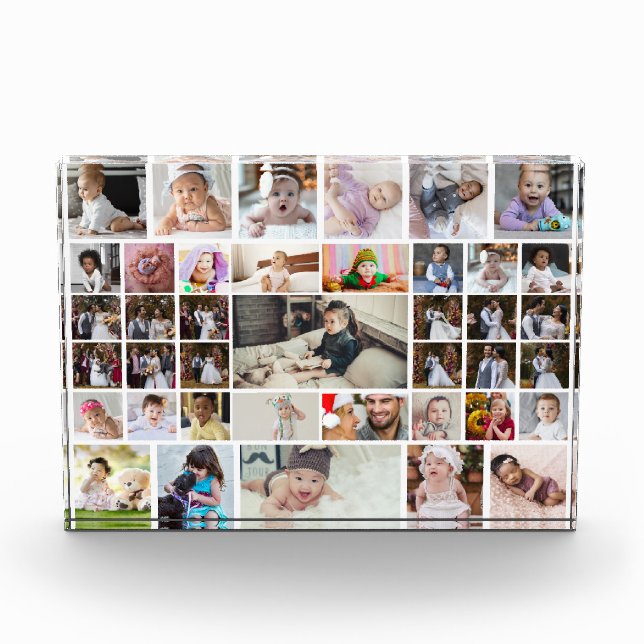 Design Your Own 40 Photo Collage (Front)