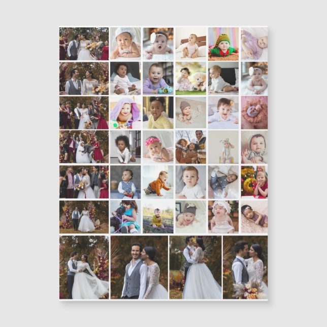 Design Your Own 40 Photo Collage (Front)