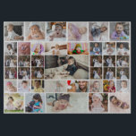 Design Your Own 40 Photo Collage Cutting Board<br><div class="desc">Customise your photography. You can make this custom product for special occasions like weddings,  birthdays,  Christmas,  Holidays,  Memorials,  Graduation,  Anniversaries and more. It can also be given as a gift to your best friend,  close friend,  family,  and relatives.</div>