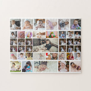 Design Your Own 40 Photo Collage Jigsaw Puzzle