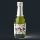 Design Your Own 40 Photo Collage Sparkling Wine Label<br><div class="desc">Customise your photography. You can make this custom product for special occasions like weddings,  birthdays,  Christmas,  Holidays,  Memorials,  Graduation,  Anniversaries and more. It can also be given as a gift to your best friend,  close friend,  family,  and relatives.</div>
