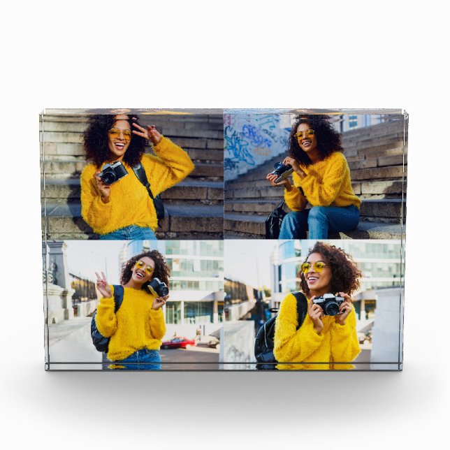 Design Your Own 4 Photo Collage (Front)