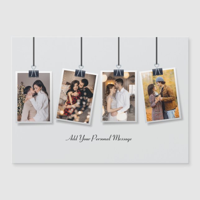 Design Your Own 4 Photo Collage (Front)