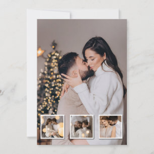 Design Your Own 4 Photo Collage Announcement