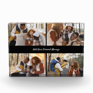 Design Your Own 4 Photo Collage Block