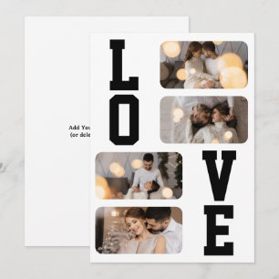 Design Your Own 4 Photo Collage Card