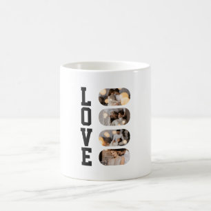 Design Your Own 4 Photo Collage Coffee Mug