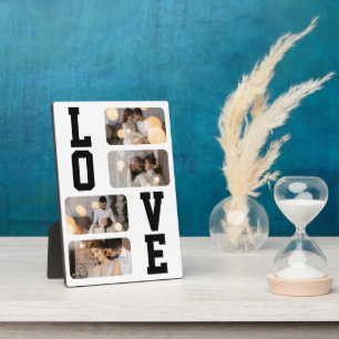 Design Your Own 4 Photo Collage Plaque