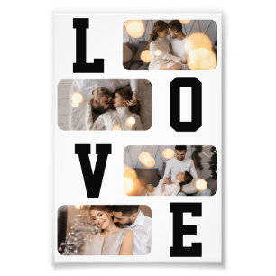 Design Your Own 4 Photo Collage Print