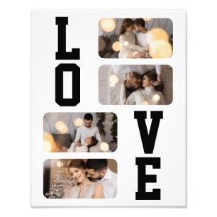 Design Your Own 4 Photo Collage Print