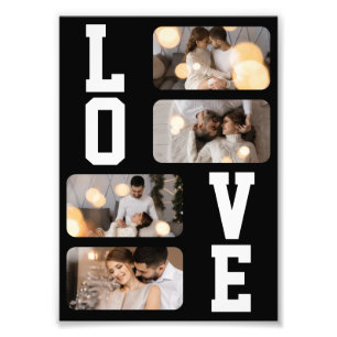 Design Your Own 4 Photo Collage Print