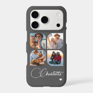 Design Your Own 4 Photo Personalised Name