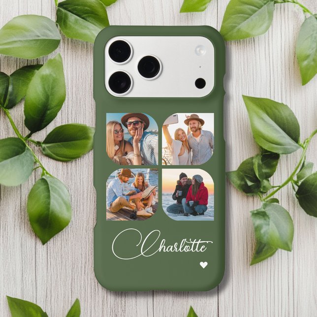 Design Your Own 4 Photo Personalised Name (Creator Uploaded)