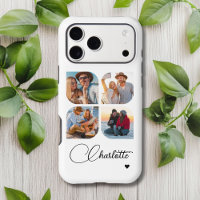Design Your Own 4 Photo Personalised Name