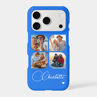 Design Your Own 4 Photo Personalized Name Case-Mat