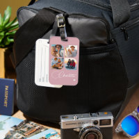 Design Your Own 4 Photo Personalized Name