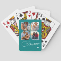 Design Your Own 4 Photo Personalized Name
