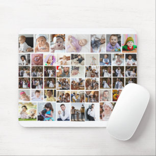 Design Your Own 50 Photo Collage Mouse Pad