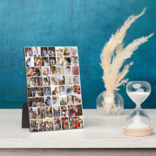 Design Your Own 50 Photo Collage Plaque