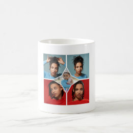Design Your Own 5 Photo Collage Coffee Mug