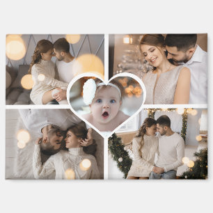 Design Your Own 5 Photo Collage Magnet